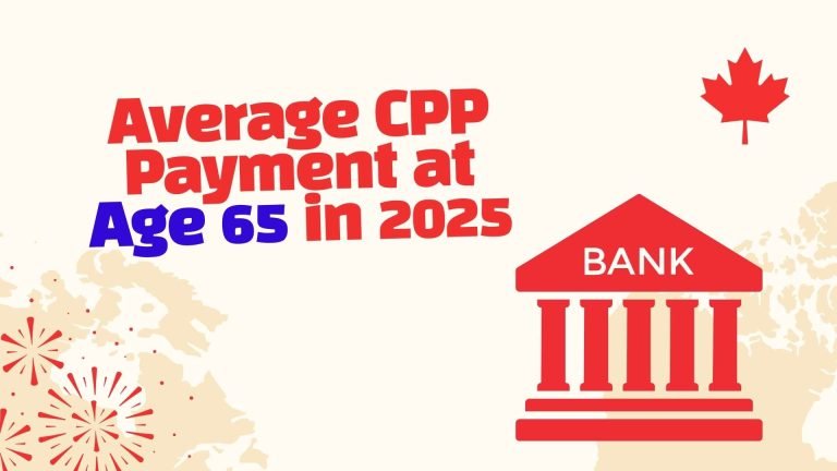 Average CPP Payment at Age 65