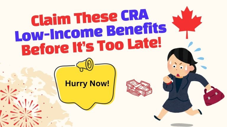 Claim These CRA Low-Income Benefits Before It’s Too Late! banner