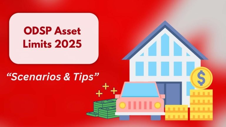 ODSP Asset Limits Common Scenarios & Tips banner