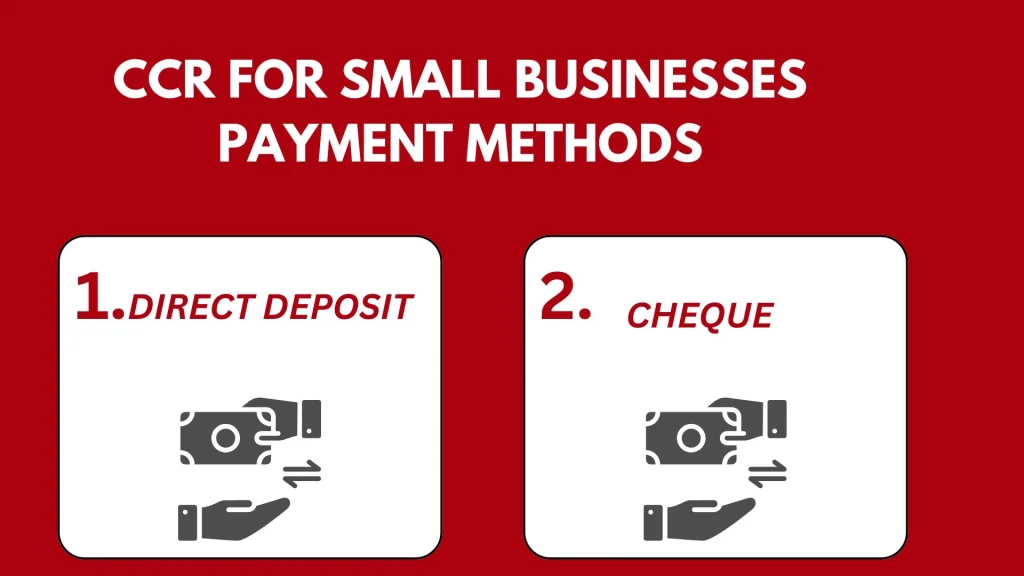 Canada Carbon Rebate payment methods