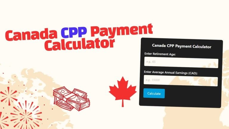 canada cpp payment calculator