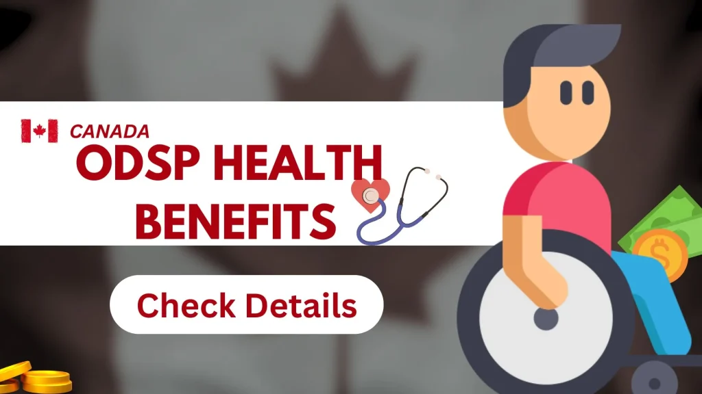 ODSP Health benefits